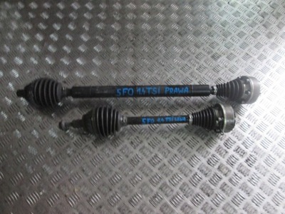 Приводной вал seat leon 5f0 1,4tsi левая фото №1