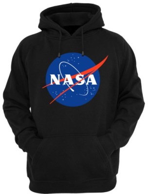 NASA bluza z kapturem 2 kolory 4 wzory roz. S