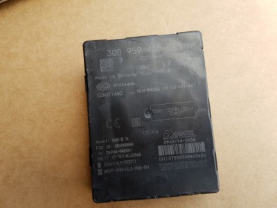 Vw passat b8 модуль блок керування kessy 3q0959435c фото №1