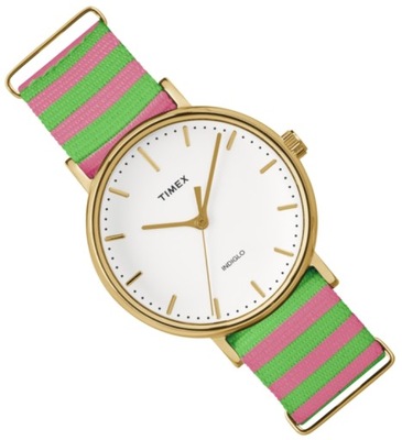 Zegarek damski z kolorowym paskiem Timex TW2P91800