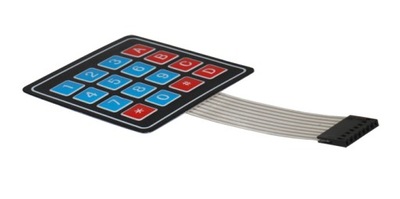 Klawiatura samoprzylepna 4x4 do arduino, AVR inne