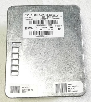 BMW G11 CONTROL UNIT ABS EHCU EBC460 - 100% NEW CONDITION - WITH - milautoparts-fr.ukrlive.com