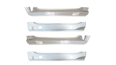 Поріг пороги pod двері передні vw transporter t4 90 фото №1