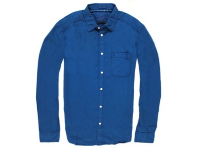 WRANGLER Blue Koszula Slim S