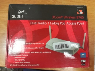 3Com Wireless 8760 Dual Radio 11a/b/g