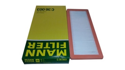 MANN FILTER AIR C36003 PEUGEOT 308 207 C4 1.6 - milautoparts-fr.ukrlive.com