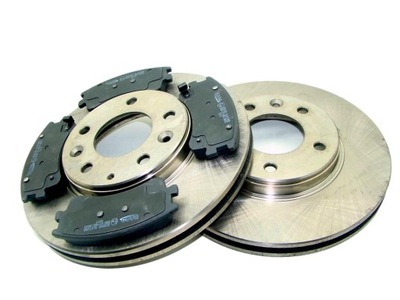 =TARCZE + ZAPATAS MAZDA 6 1.8 2.0 2.0DI 2.3 PARTE DELANTERA =  