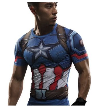 Koszulka termoaktywna na siłownie Avengers 3XL