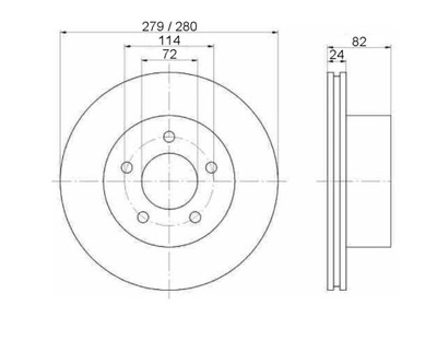 DISQUES MIKODA 2518 JEEP CHEROKEE XJ 90R-98R PRZOD. - milautoparts-fr.ukrlive.com