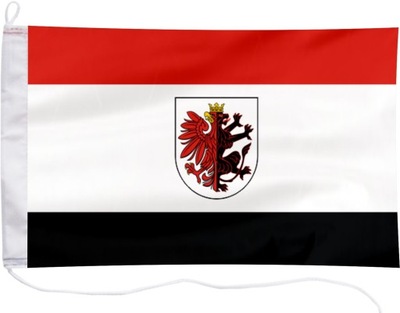 Flaga Kujawsko-Pomorskie bandera jachtowa 30x20cm