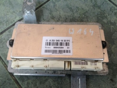 Mercedes w164 ml модуль блок керування бортовий комп'ютер фото №1