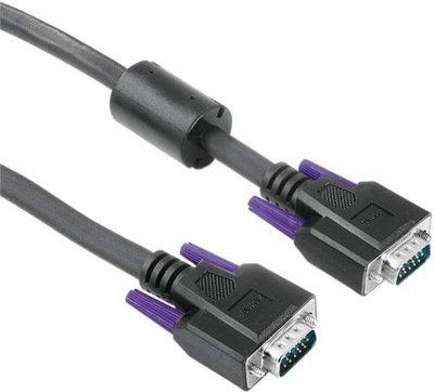 KABEL VGA DO MONITORA HAMA 15PIN-15PIN 1.8M HQ