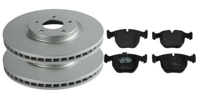 DISCS + PADS FRONT - BMW X5 E53 E-53 SET - milautoparts-fr.ukrlive.com