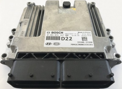 ORDINATEUR ECU HYUNDAI KIA 0281031167 39100-2FDD0 - milautoparts-fr.ukrlive.com