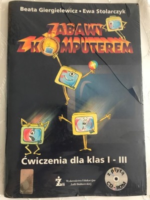Zabawy z komputerem cw dla klas 1-3 z płyta CD-ROM