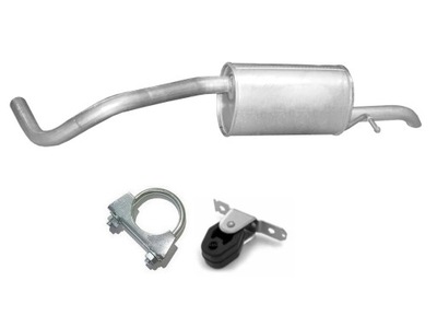 SEAT IBIZA 1.2 44-47-51KW (2005-2009) SILENCERS END - milautoparts-fr.ukrlive.com