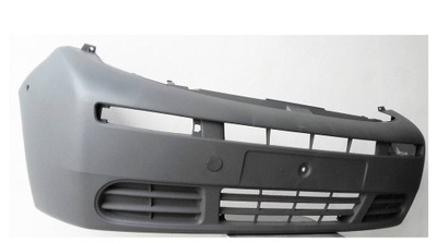Бампер передній opel vivaro '01-'06 темно-сірий фото №1