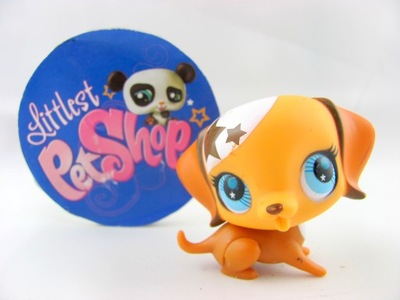 LPS Littlest pet shop pies piesek spaniel U