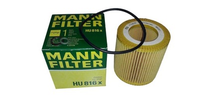 MANN FILTER OILS HU816X BMW 3 E90 5 E60 X1 X3 X5 7 - milautoparts-fr.ukrlive.com