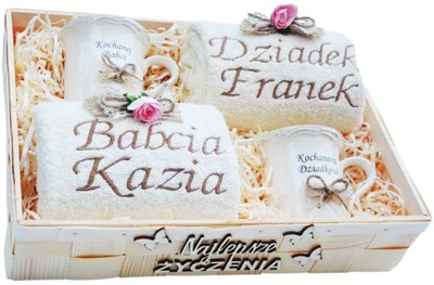 100% Oryginalny DUŻY Prezent dla Babci i Dziadka