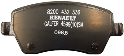 Renault OE 410608481R klocki hamulcowe RENO CLIO IV