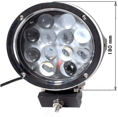 Лампа робоча фара led 60w 12led x00293 фото №1