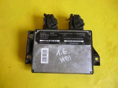 CONTROL UNIT ENGINE PEUGEOT 1,6 HDI 90 KM 9650360480 - milautoparts-fr.ukrlive.com