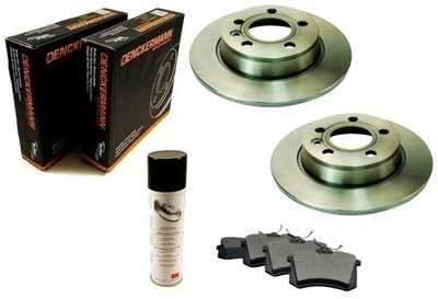 DISCS PADS FORD GALAXY VW SHARAN SEAT ALHAMBRA I 1995- REAR 268MM - milautoparts-fr.ukrlive.com