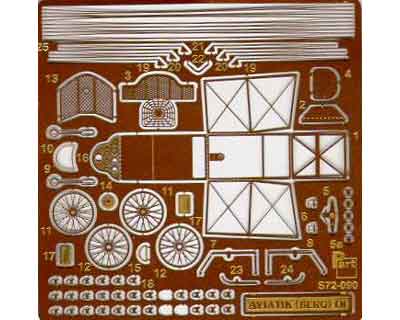 Part S72-090 1/72 Aviatik (Berg) D.I (Toko)