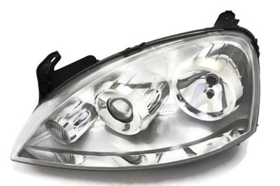 Opel corsa c фара линза левый typ zkw фото №1