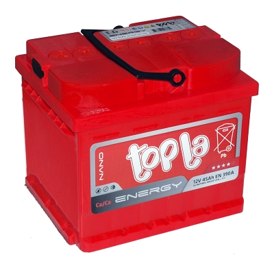 BATTERY TOPLA ENERGY P+ 45AH 420A ASSEMBLY - milautoparts-fr.ukrlive.com