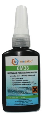 Klej do łożysk Megaloc 6M38 wysoka moc 50 ml