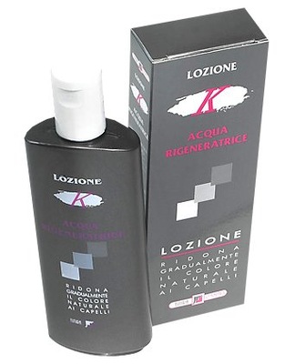 Lozione- K: Niweluje siwienie, pozbawiony typowych wad innych odsiwiaczy*