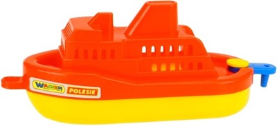 WADER Statek łódka do kąpieli BABY stateczki CZERW