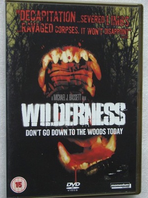 Wilderness Wściekłość DVD 2006 UK BDB+
