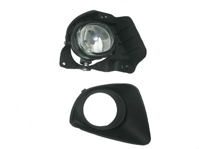 Mazda2 2008-2011 рамка протитуманна фара +кронштейн правий фото №1