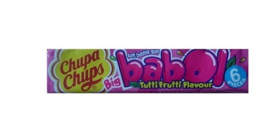 Guma balonowa CHUPA CHUPS tutti frutti z Niemiec