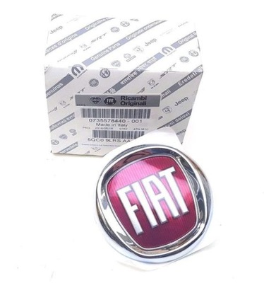 INSIGNE EMBLÈME AVANT FIAT PUNTO EVO ORIGINAL - milautoparts-fr.ukrlive.com