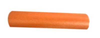 Organza nieobszyta błyszcząca 36cm pomarańcz
