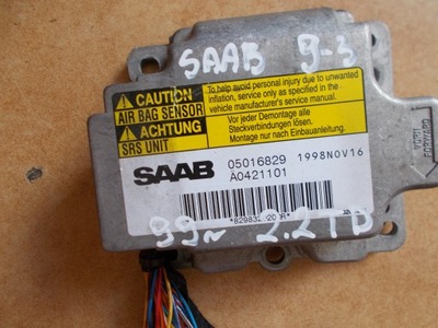 Saab 9-3 99r модуль подушка безпеки 05016829 фото №1