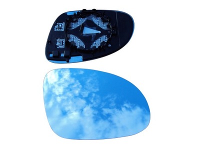 Правый вкладыш зеркало с подогревом vw golf v 5 / plus фото №1