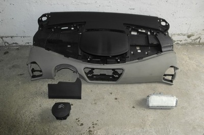 Citroen c4 picasso подушка безопасности приборная панель консоль приборная панель pulpit полка фото №1