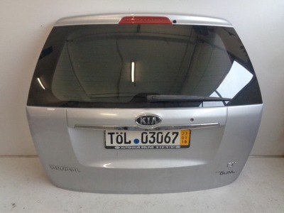 Крышка багажника задняя kia carnival ii 06- clear silver фото №1