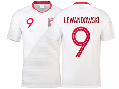 Koszulka sportowa T-shirt LEWANDOWSKI POLSKA M