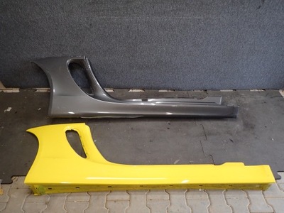 Молдинг поріг 2x права porsche boxter cayman 981 фото №1