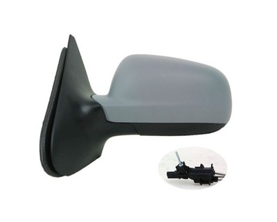 MIROIR GAUCHE MANUEL VOLKSWAGEN POLO 6N2 99-01 - milautoparts-fr.ukrlive.com