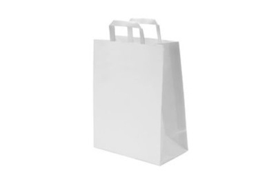 Torba torebka papierowa biała 320x220x245 10szt