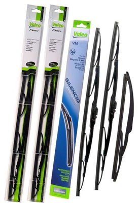 WIPER BLADES FRONT+REAR FORD FIESTA 2002-2008 VALEO - milautoparts-fr.ukrlive.com