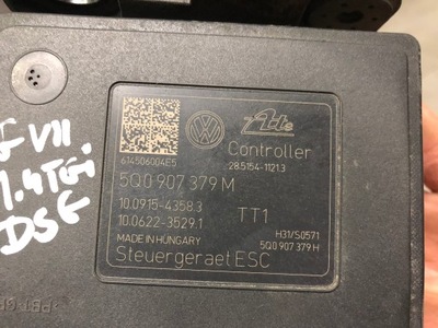 Vw golf vii насос abs 5q090737m фото №1