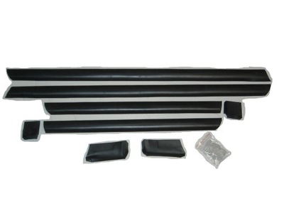 NOUVEAU MOLDING PARTIE INFÉRIEURE GOMME SUR PORTIÈRE AUDI 100 C4 I A6 ASSORTIMENT 4 PC. +DODATKOWE - milautoparts-fr.ukrlive.com